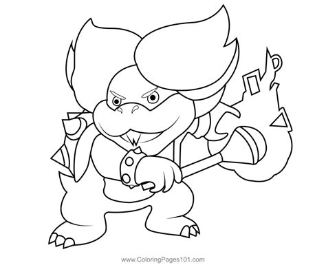 How To Draw Ludwig Von Koopa From Koopalings Printabl - vrogue.co