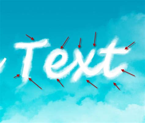 Design an Interesting Cloud Text Effect in Photoshop - PSD Vault