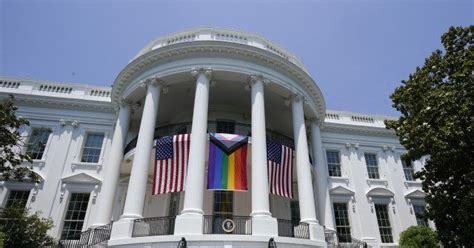 PHOTOS: Biden WH Accused of Violating U.S. Flag Code at Pride Event