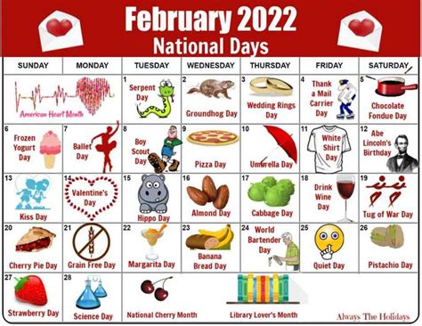 Get the Free Word Search Printable of the National Days in February | National holiday calendar ...