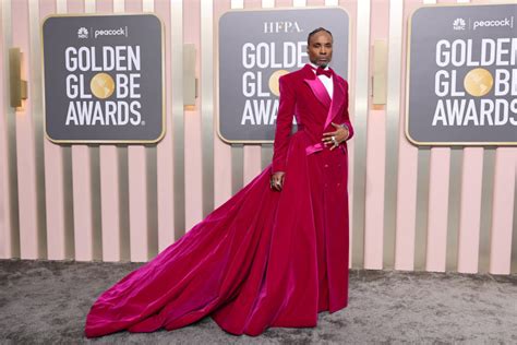 Billy Porter's 2023 Golden Globes Gown Is a Tribute to His Iconic 2019 ...