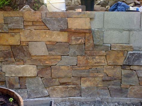 Living Waters Landscaping Asheville: Santa Cruz Landscaping: Veneer Stone