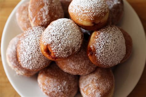 Hanukkah Treats: Strawberry Jam-Filled Jelly Donuts (Sufganiyot) | KQED