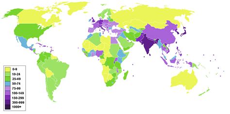 With reference to named areas explain how Soil, Climate and Relief affect Population Density ...