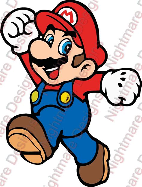 Super Mario Jumping Svg Mario Svg Game Svg | Images and Photos finder