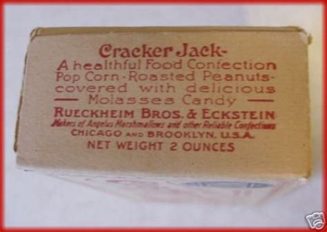 AUTHENTIC RARE Antique Vintage CRACKER JACK BOX WOW! | #26016165