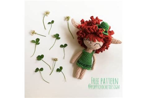 Miss Leprechaun Crochet Pattern Graphic by Needle Craft Patterns Freebies · Creative Fabrica