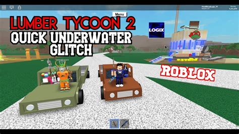 Lumber Tycoon 2 Driving Under Water Glitch | *MUST WATCH* - YouTube