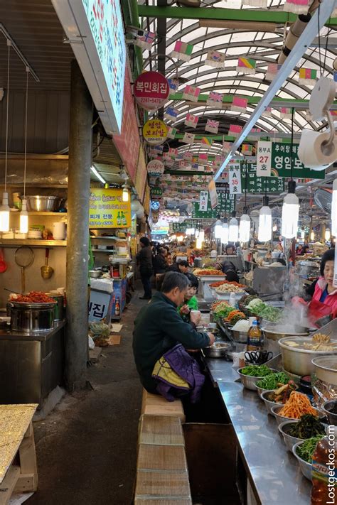 Lost Geckos - Gwangjang market, Korean street food mecca