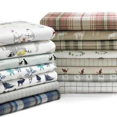 Patterned Flannel Sheet Set - Eddie Bauer : Target