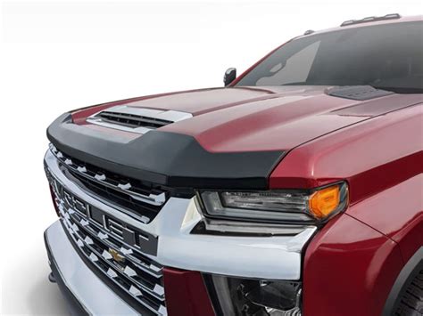 AVS 2020 Chevrolet Silverado 2500 Aeroskin Low Profile Hood Shield - Smoke - 322187