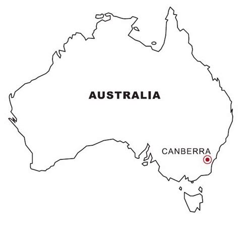 Coloring map of Australia | COLOR AREA