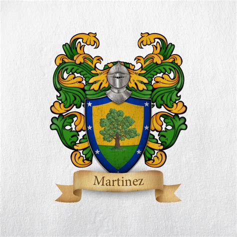 Martinez Family Crest Print - Etsy