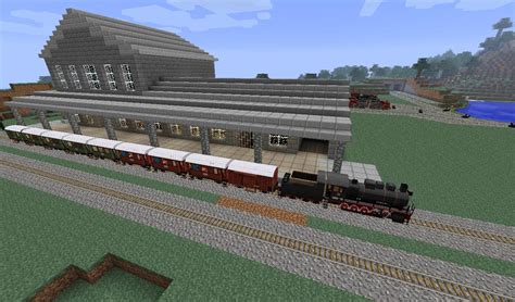 Minecraft Create Mod Train Track