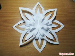 12 Easy 3D Paper Snowflake Patterns | Guide Patterns