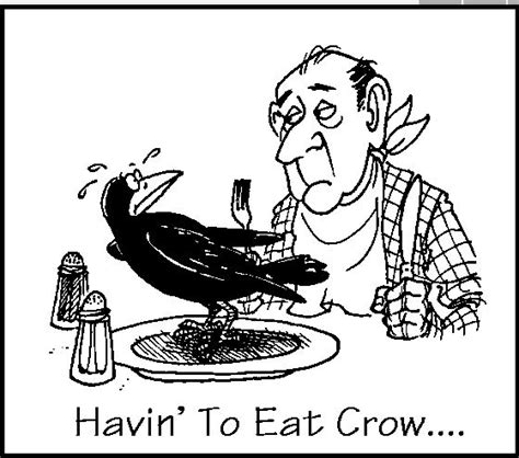 Crow Idioms – Eat Crow and As the Crow Flies – Crows of Arroyos