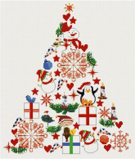 Yiota's Cross Stitch: Christmas tree cross stitch kits