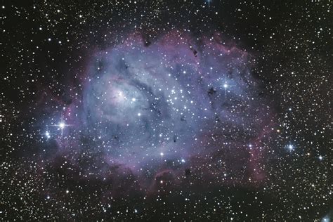 My first guided image - The Lagoon Nebula : r/astrophotography