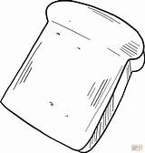 Toast Bread coloring Page  Free Printable Coloring Pages sketch template