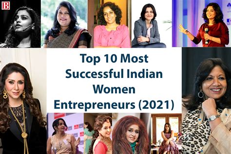 Top 10 Most Successful Indian Women Entrepreneurs | Business Outreach