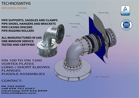 STAINLESS STEEL ANTI VORTEX PLATE VORTEX INHIBITOR QATAR