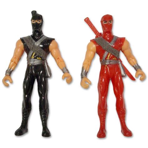 Ninja Action Figures - Toy Ninjas - Plastic Ninja