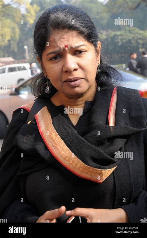 Kanimozhi Karunanidhi, a leader of DMK party of Tamil Nadu state, poet ...