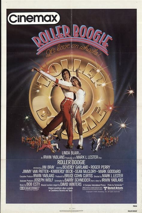 Roller Boogie 1979 Authentic 27" x 41" Original Movie Poster Fine, Very ...