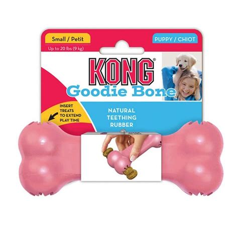 Kong Puppy Goodie Bone Dog Toy Small | Feedem