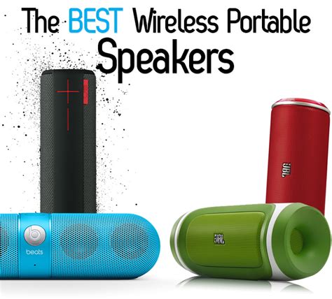 The Best Wireless Portable Speakers: The Definitive Guide — Gadgetmac