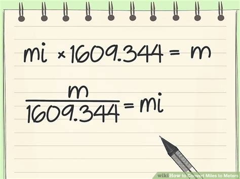 How to Convert Miles to Meters: 5 Steps (with Pictures) - wikiHow