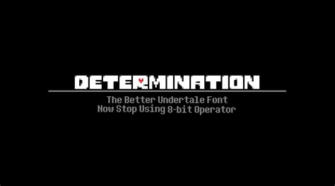 Determination Font Free | Free Fonts Vault