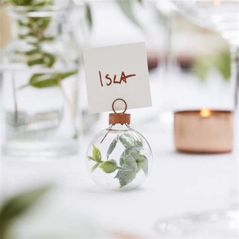 33 Unusual Wedding Place Card Ideas