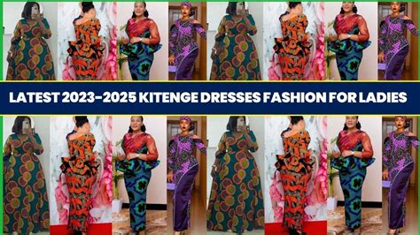 LATEST 2024 KITENGE DRESSES FASHION FOR LADIES | CHURCHES DRESSES ...