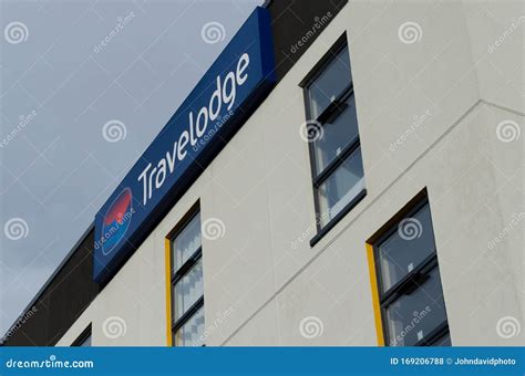 Travelodge logo and sign editorial stock photo. Image of building ...