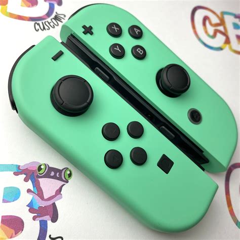 Mint Green Joy-Cons - Custom Nintendo Switch Joycon Controllers – CB ...