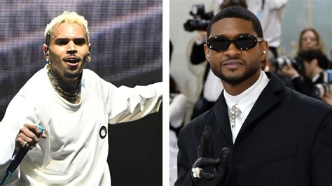 Usher, Chris Brown Perform at Lovers & Friends Amid Fight Rumors