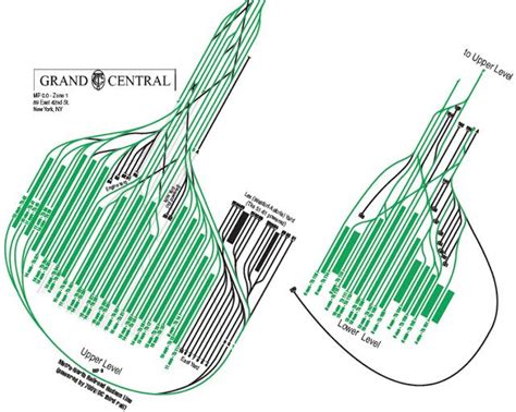 map of grand central terminal tracks - Google Search | Model train layouts, Train, Ho scale ...