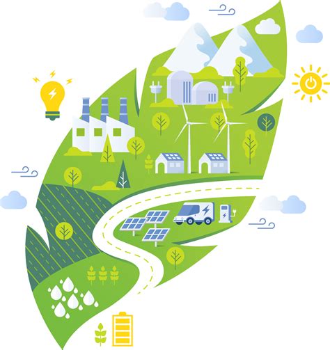 Green Energy ESG Sustainability Concept Illustration 21968093 PNG