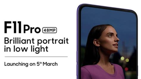 OPPO F11 Pro specifications leaked ahead of March 5 launch