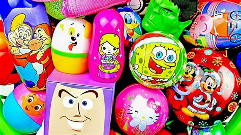 101 Surprise Eggs with FAVORITE Characters! Mickey, Peppa Pig, Dory, Chase, Owlette, Ariel, Elsa ...