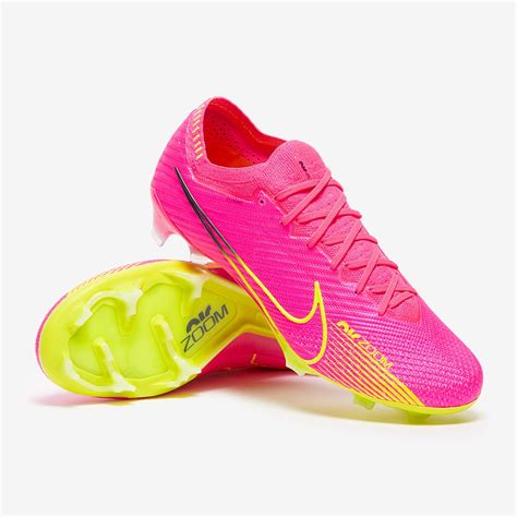 Nike Air Zoom Mercurial Vapor XV Elite FG - Pink Blast/Volt/Gridiron - Mens Boots