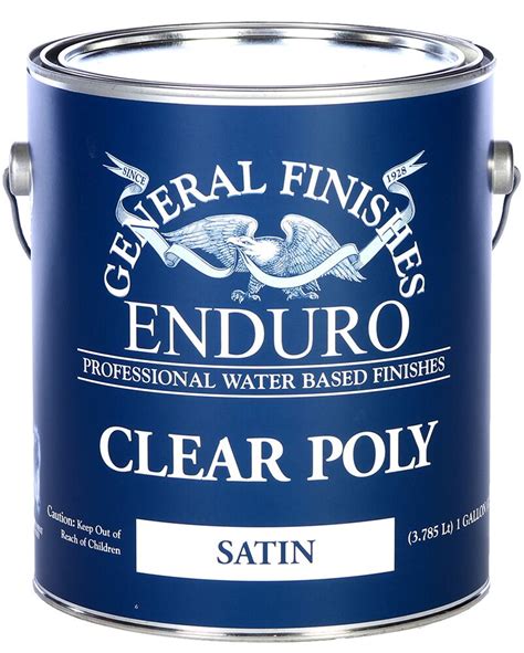 General Finishes Clear Water Based Poly Top Coat