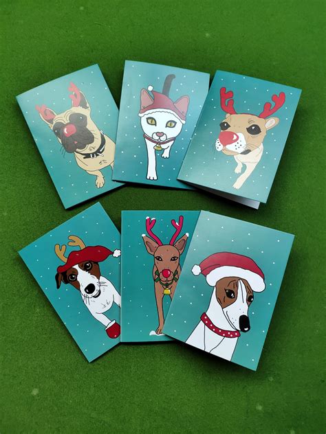 Dog and cat Christmas cards – BulanLifestyle.com