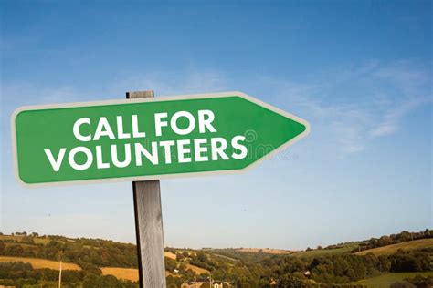 Composite Image of Call for Volunteers Stock Illustration ...