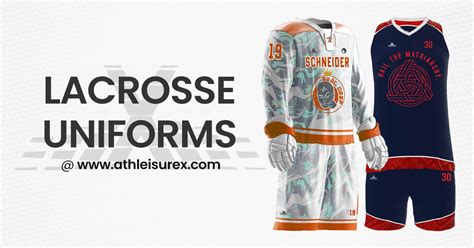 Lacrosse Uniform - Custom Lacrosse Uniforms - Athleisurex