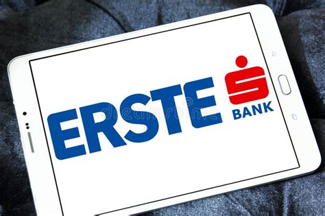 Erste Bank Logo On Their Main Office For Downtown Vienna. Erste Bank Is ...