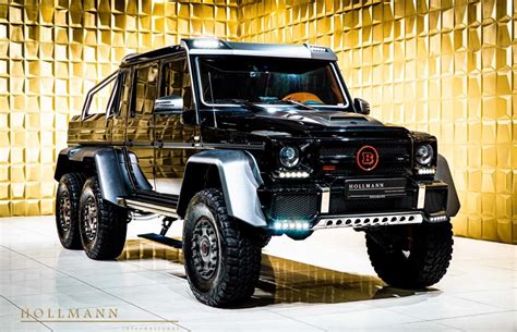 Photos : un Brabus Mercedes-AMG G63 6X6 à un million d'euros