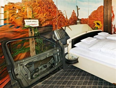 V8 Car Themed Hotel in Stuttgart, Germany | Amusing Planet