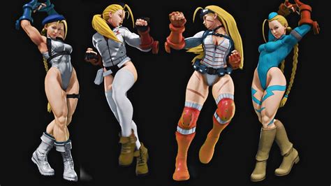 SFV:CE 👗 Cammy all official costumes 👗 - YouTube